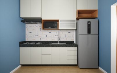 Apartamento com cozinha em Prado Bahia